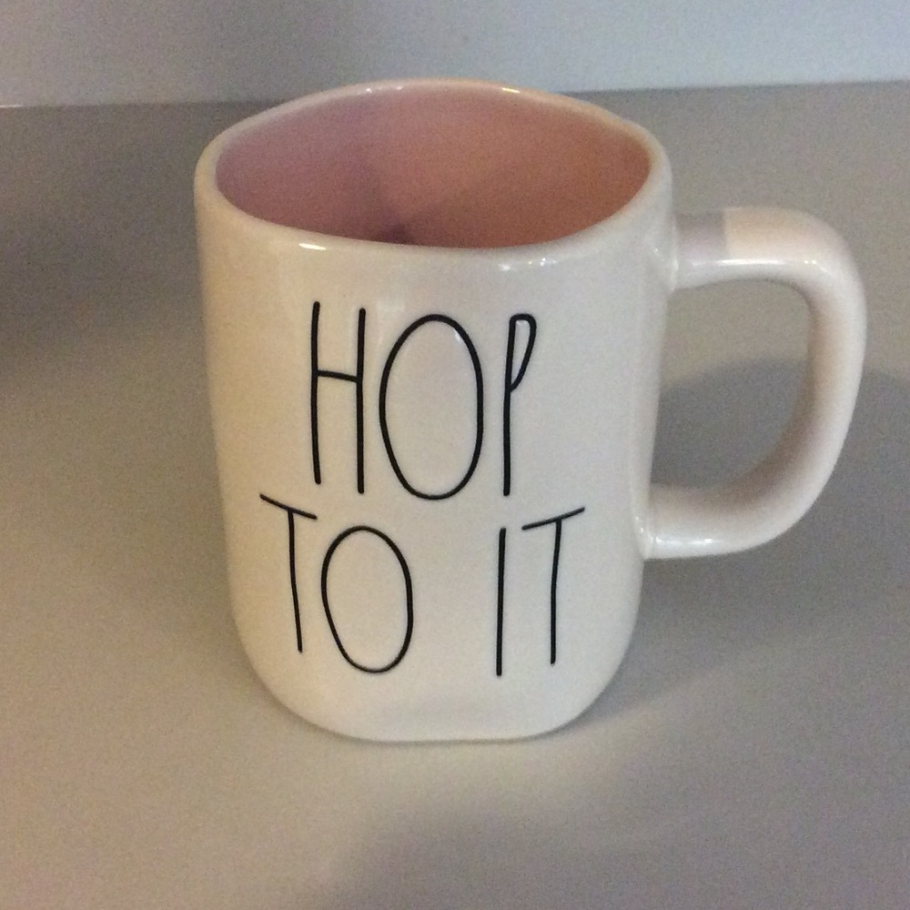 Rae Dunn HOP TO IT Mug - Picture 1 of 3
